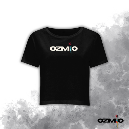 Ozmio Women’s Cropped Tee – Lightweight Sporty Fit