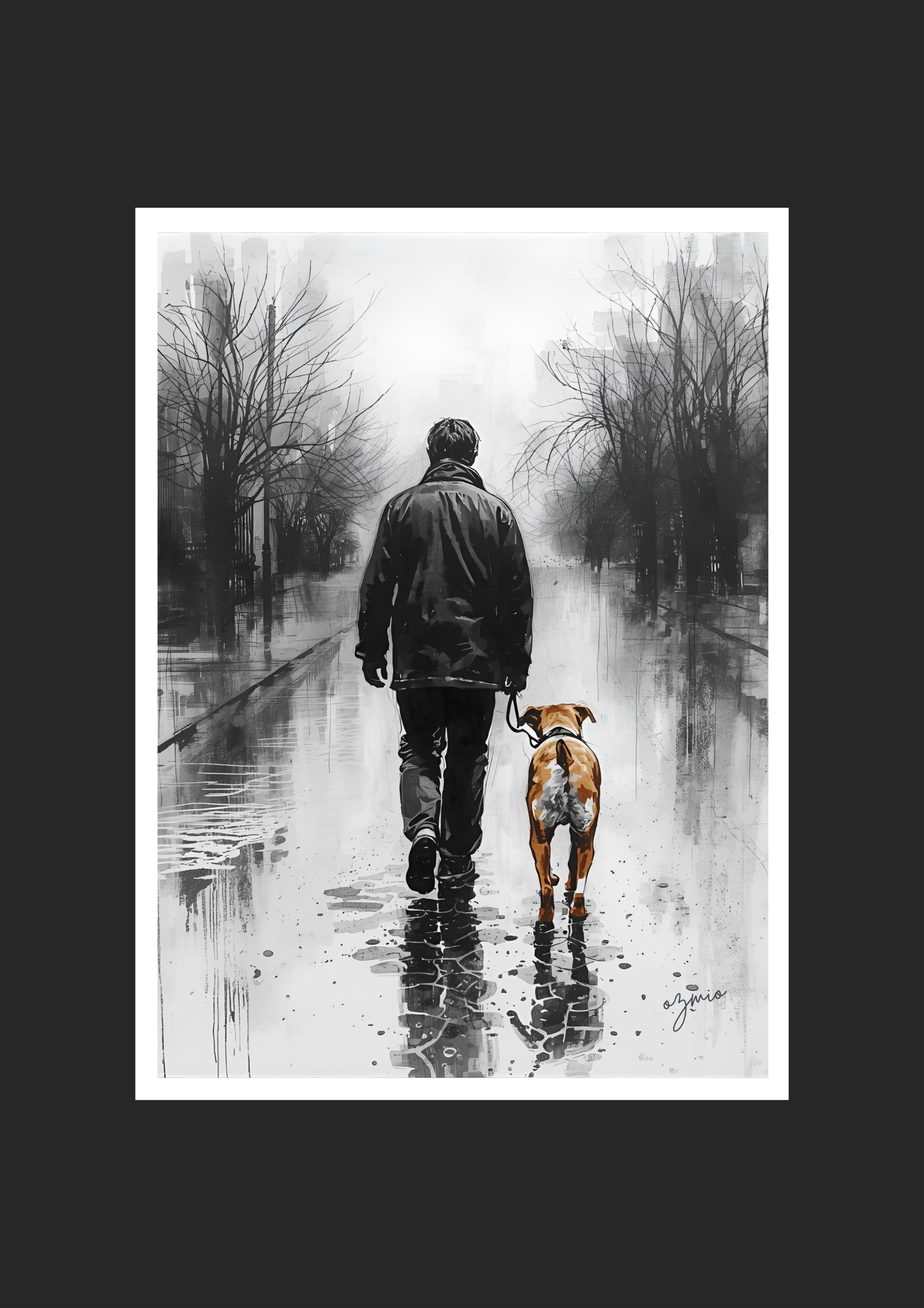 Ozmio Framed  Wall Art High Quality Prints V8