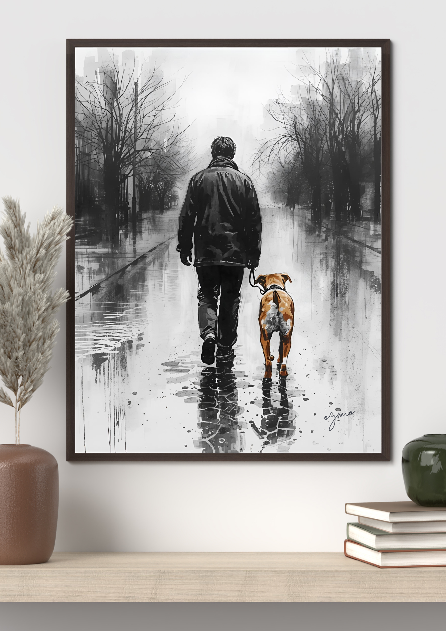 Ozmio Framed  Wall Art High Quality Prints V8