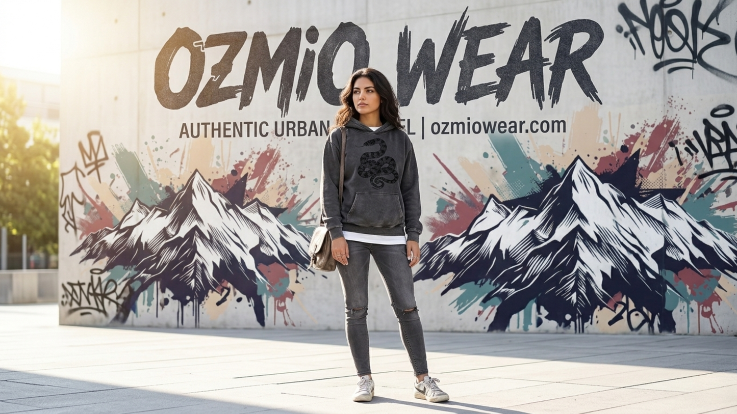 Ozmio Oversize Hoodie (Snow Wash) H001