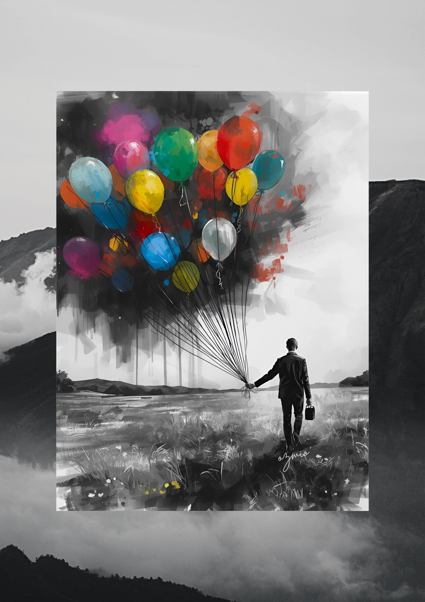 Ozmio Framed  Wall Art High Quality Print