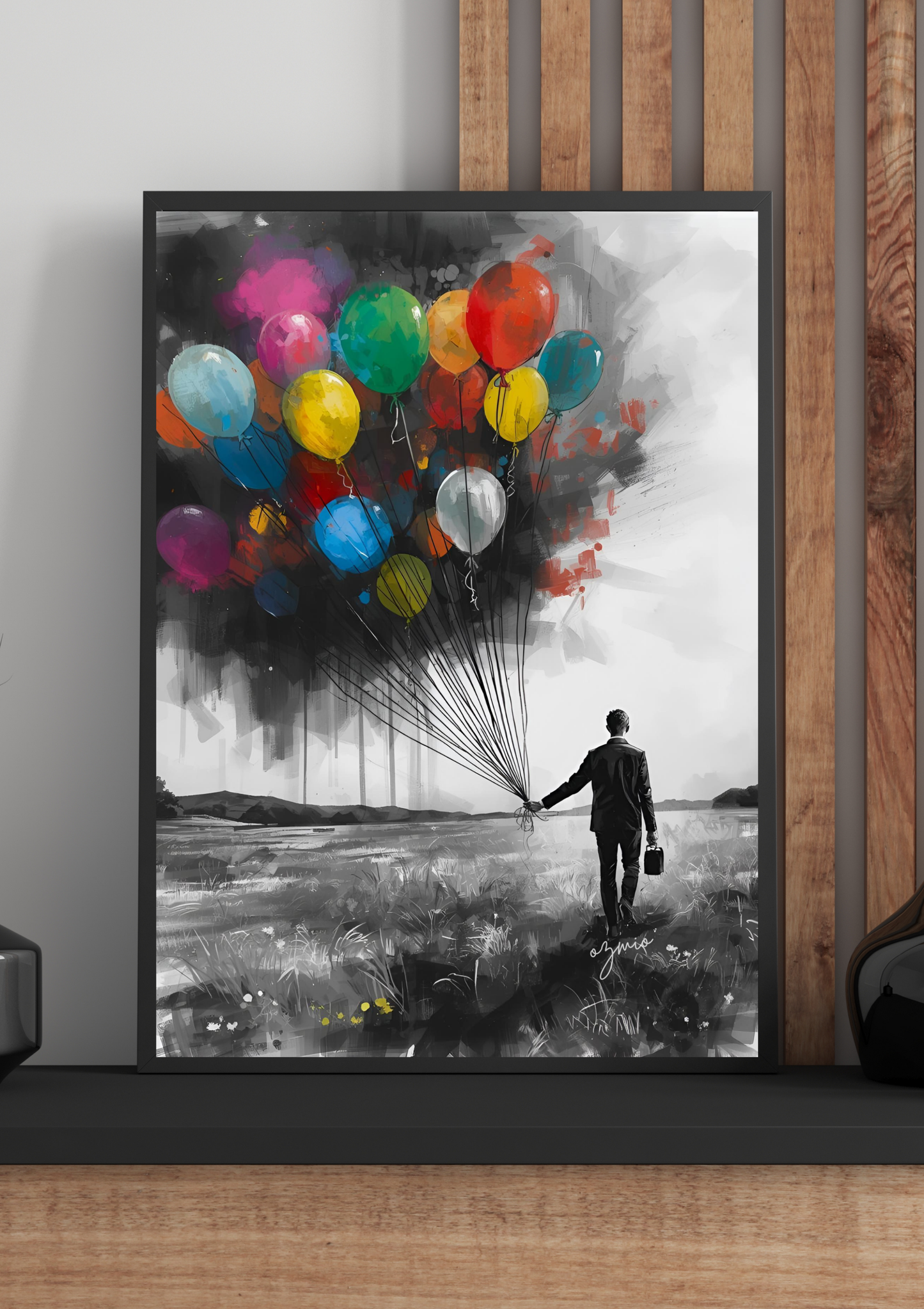 Ozmio Framed  Wall Art High Quality Print