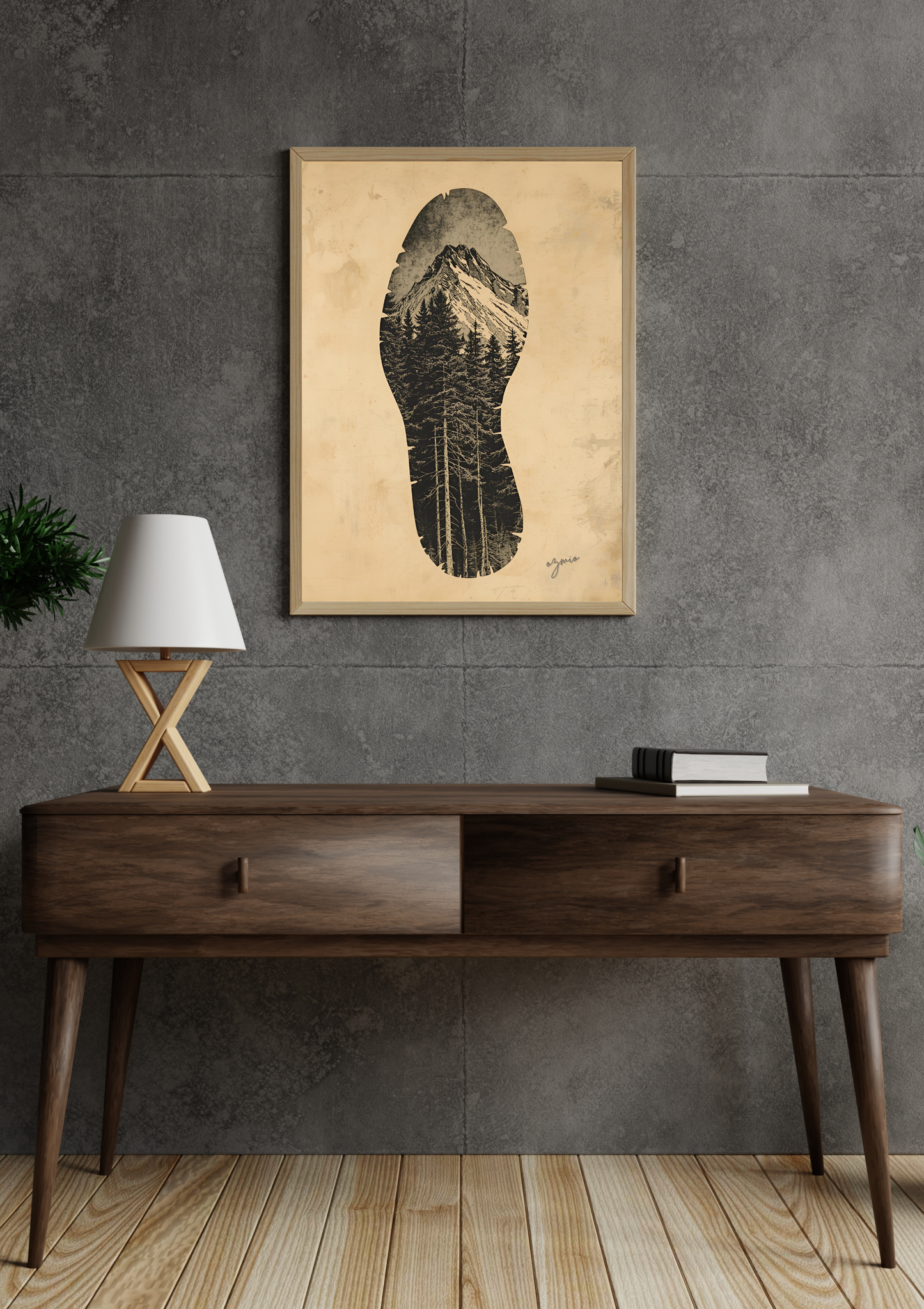 Ozmio Framed  Wall Art High Quality Prints V4