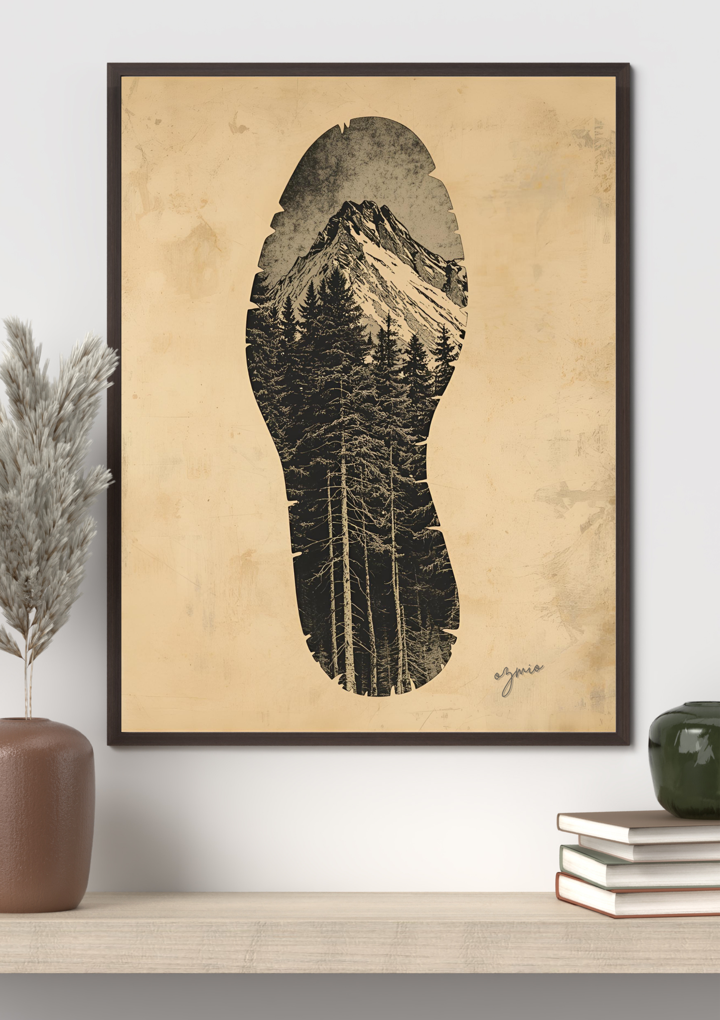 Ozmio Framed  Wall Art High Quality Prints V4