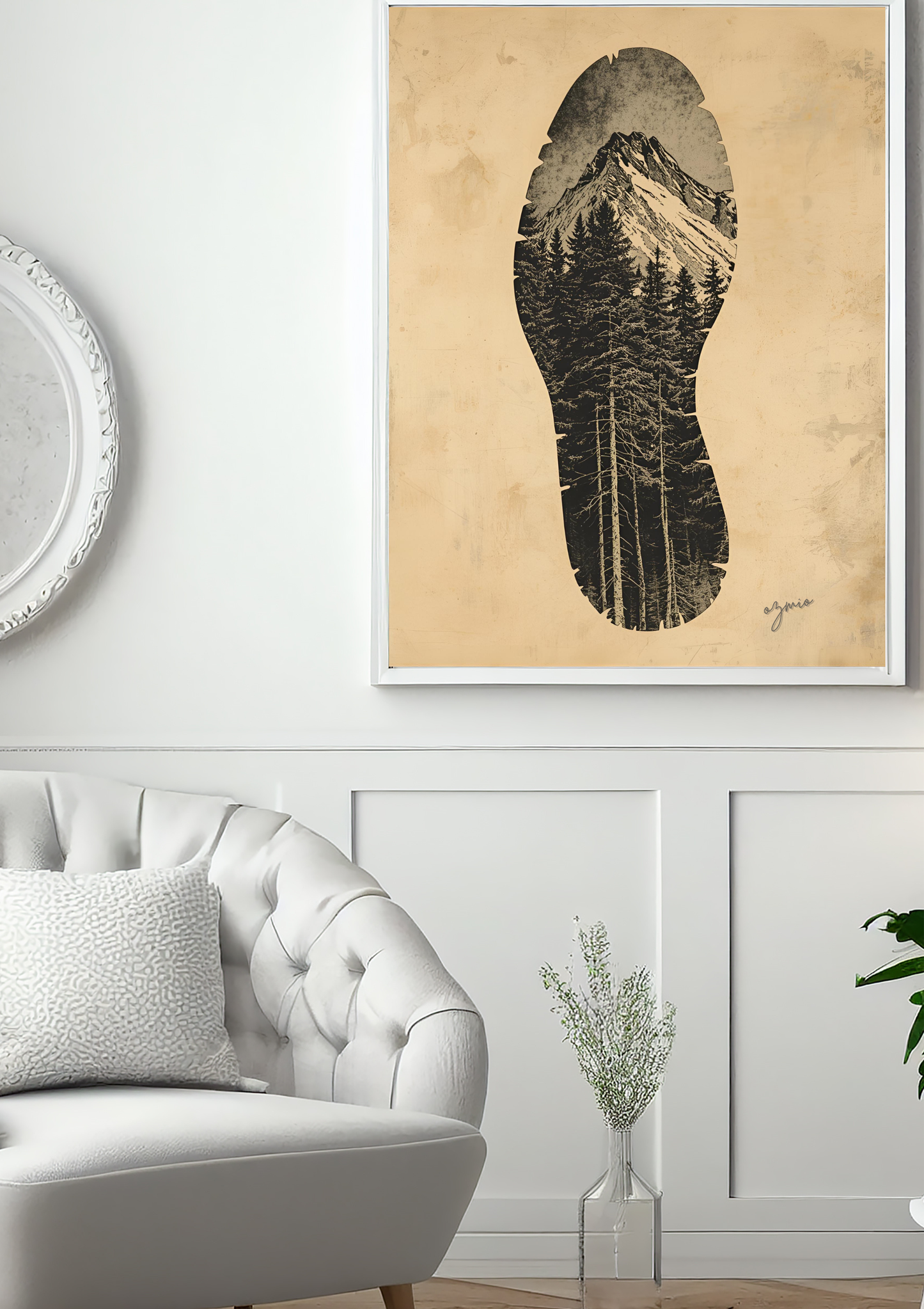 Ozmio Framed  Wall Art High Quality Prints V4