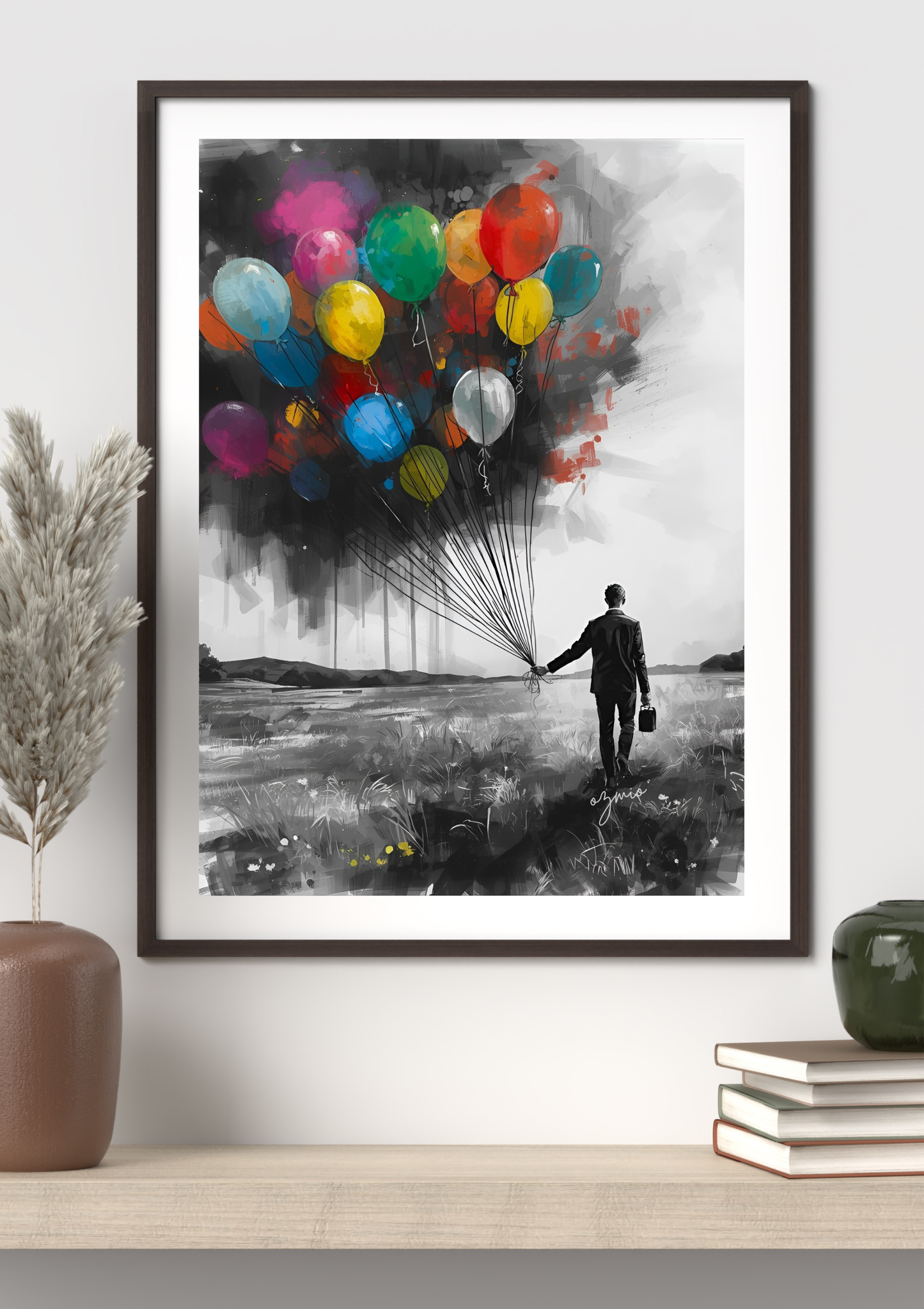 Ozmio Framed  Wall Art High Quality Print