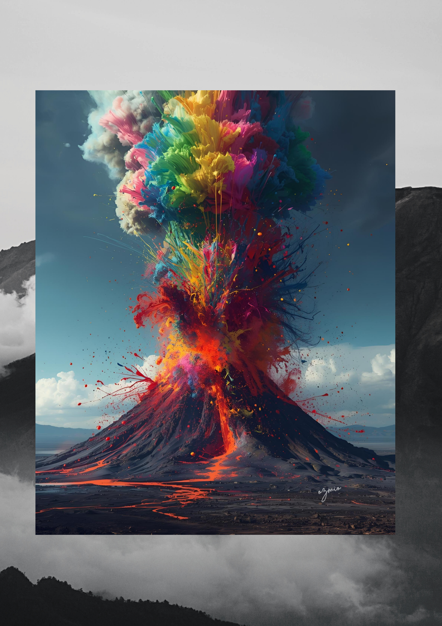 Ozmio Framed  Wall Art High Quality Prints V3