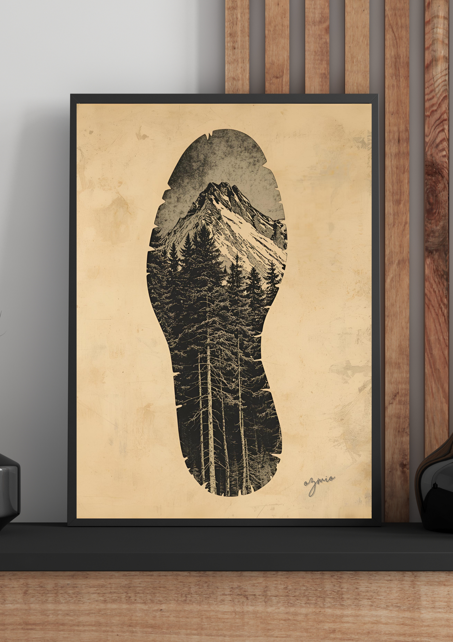 Ozmio Framed  Wall Art High Quality Prints V4