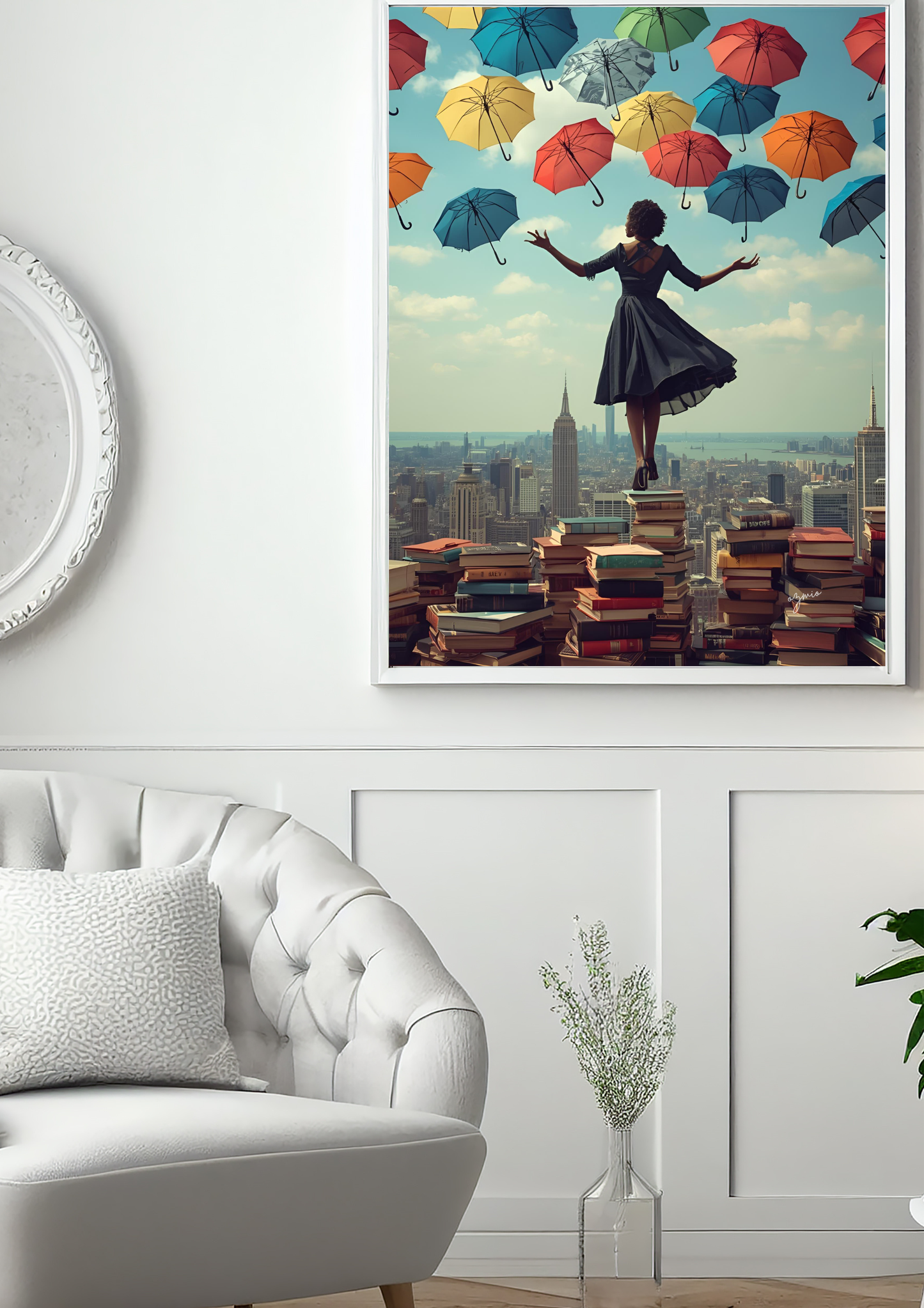 Ozmio Framed  Wall Art High Quality Prints V5