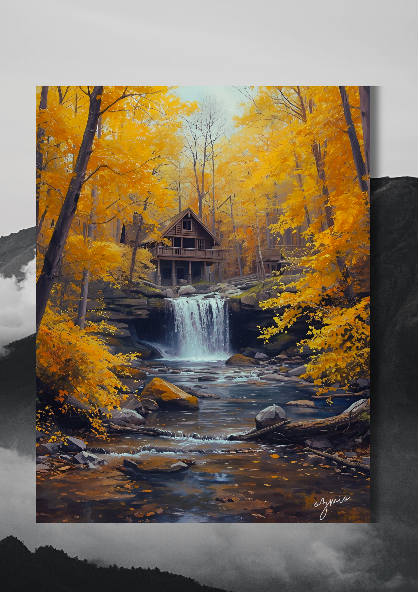 Ozmio Framed  Wall Art High Quality Prints V10