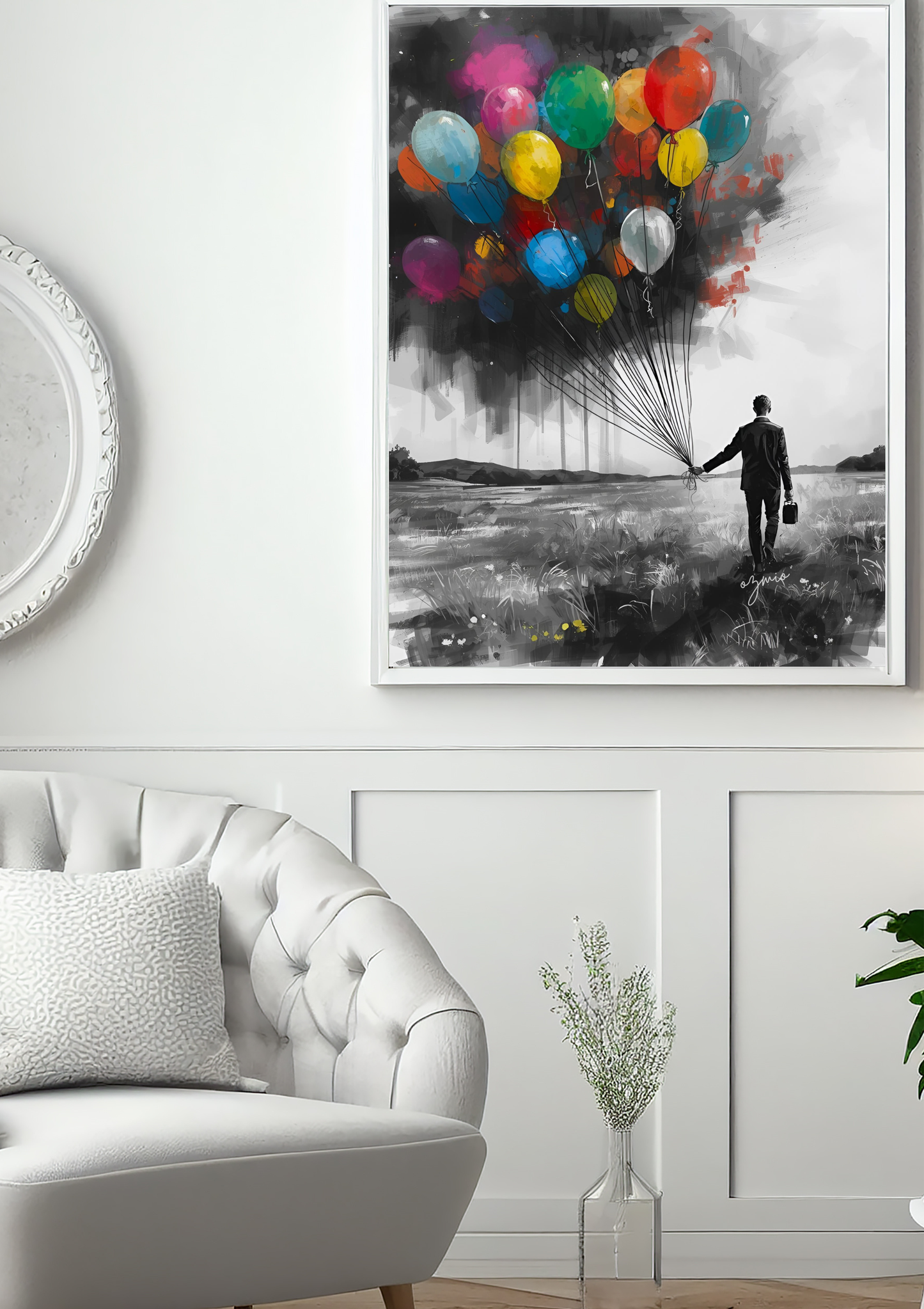 Ozmio Framed  Wall Art High Quality Print