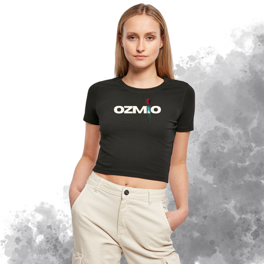 Ozmio Women’s Cropped Tee – Lightweight Sporty Fit