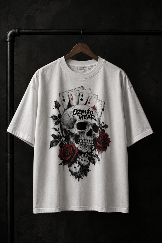 Ozmio Last Hand Tee White A003